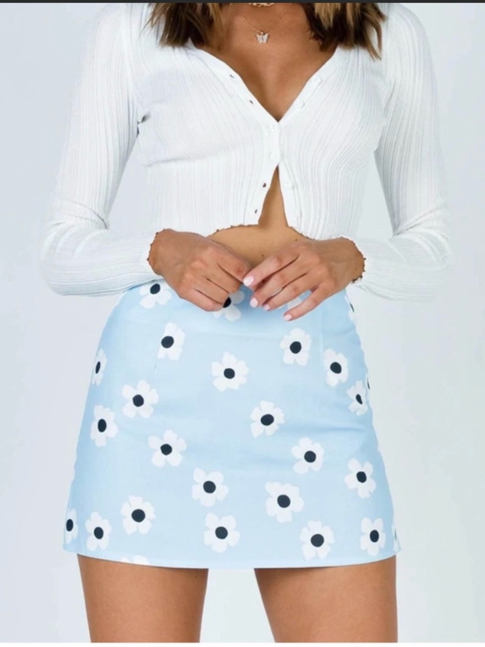 NWT Princess Polly Shelly Mini Skirt